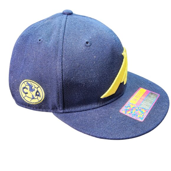 NWT Club America 40th Anniversary Aguilas Snapback Hat Cap Navy - Picture 8 of 9